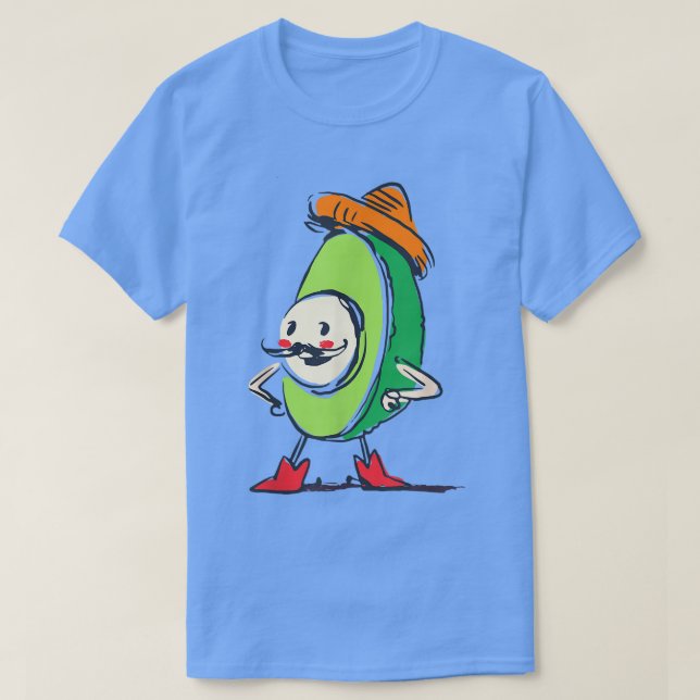 Avocado aus Mexiko T-Shirt (Design vorne)