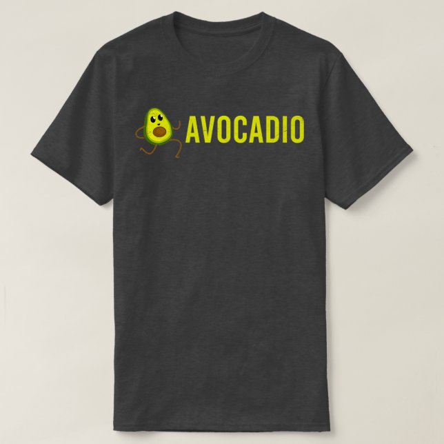 Avocado Avocadio Runner Funny Geschenk Idee 4 T-Shirt (Design vorne)