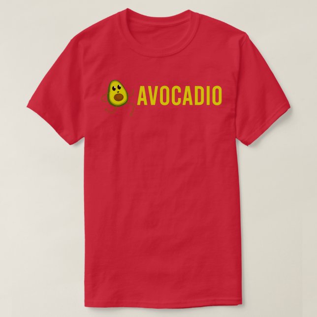 Avocado Avocadio Runner Funny Geschenk Idee T-Shirt (Design vorne)