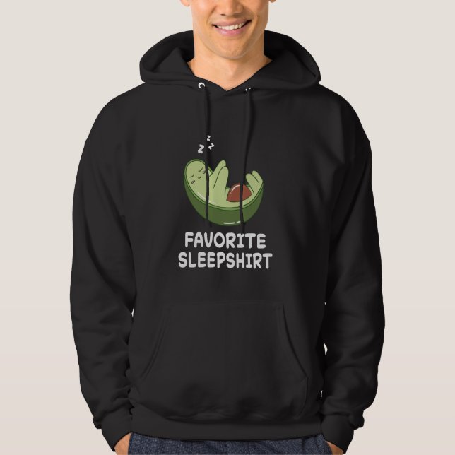 Avocado Avocados Nickerchen Schlafen Schlafen Paja Hoodie (Vorderseite)