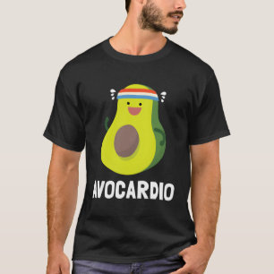 Avocado Avocardio Fitness-Geschenk T-Shirt