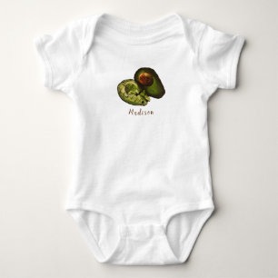 Avocado Baby Bodysuit Strampler