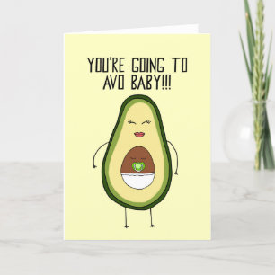 Avocado Baby Card Karte