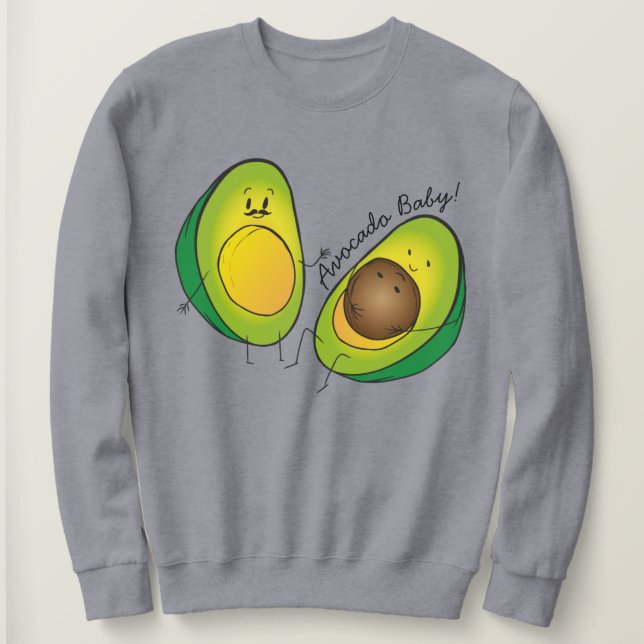 Avocado Baby Sweatshirt (Design vorne)