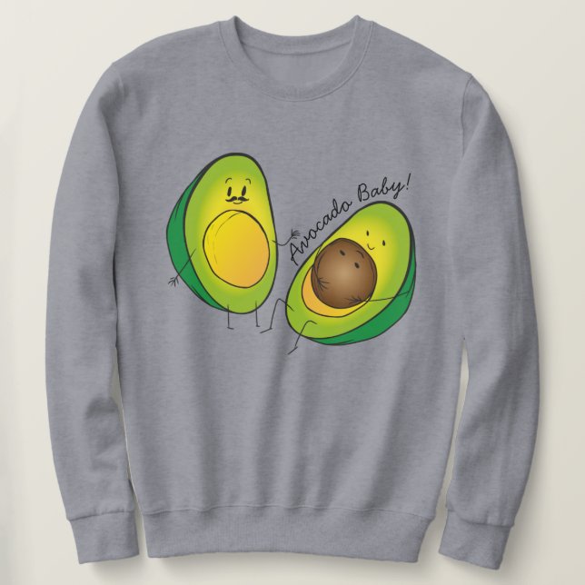 Avocado Baby Sweatshirt (Design vorne)
