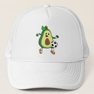 Avocado beim Fußball-Sport Truckerkappe