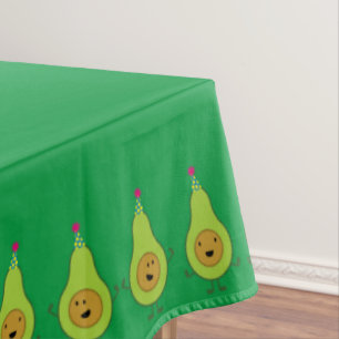 Avocado Birthday PArty Kids Tischdecke
