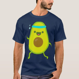Avocado Cardio Gym Sport Training Geschenk Idee 1 T-Shirt