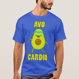 Avocado Cardio Gym Sport Training Geschenk Idee 2 T-Shirt