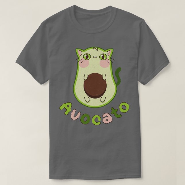 Avocado cat Avocato Classic TShirt (Design vorne)