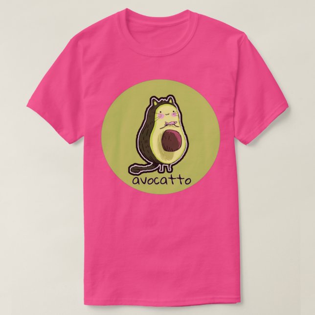 Avocado cat Classic TShirt (Design vorne)
