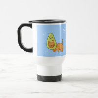 Avocado Cat Tasse