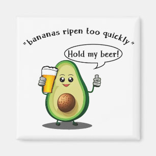 Avocado Challenge Magnet