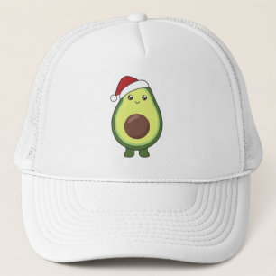 Avocado Christmas Lights Funny Avocados Truckerkappe