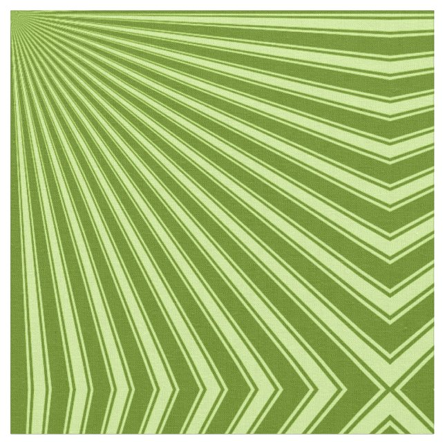 Avocado Color Stripe Funky Muster Stoff (Nahaufnahme)