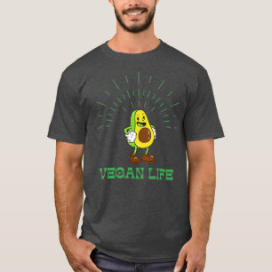 Avocado cooles veganes Leben T-Shirt