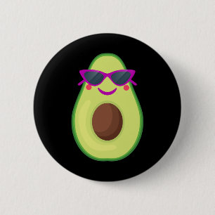 Avocado Costume Funny Halloween für Frauen Guacamo Button