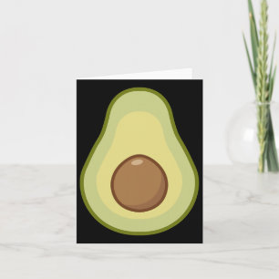 Avocado Costume - Halloween Vegan Karte