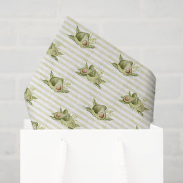 Avocado-Dekorations-Seidenpapier, Avocado-Geschenk Seidenpapier