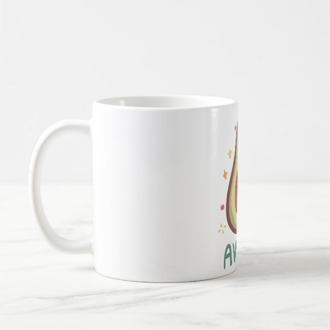 Avocado Delight � Süße Tier Art Kaffeetasse (Links)