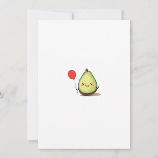 Avocado-Design, Avocado-Thema Einladung
