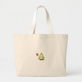 Avocado-Design, Avocado-Thema Jumbo Stoffbeutel