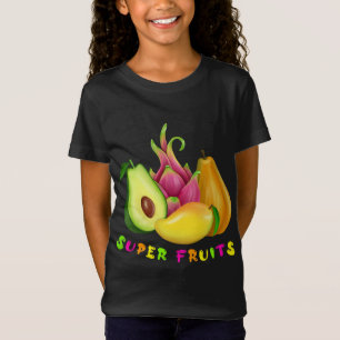 Avocado - Dragon - Frucht - Mango - Papaya Feinsch T-Shirt