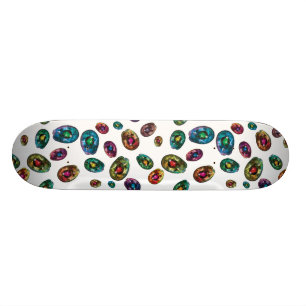 Avocado-Edelsteine Skateboard