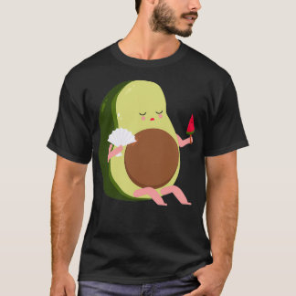 Avocado erschöpft T-Shirt