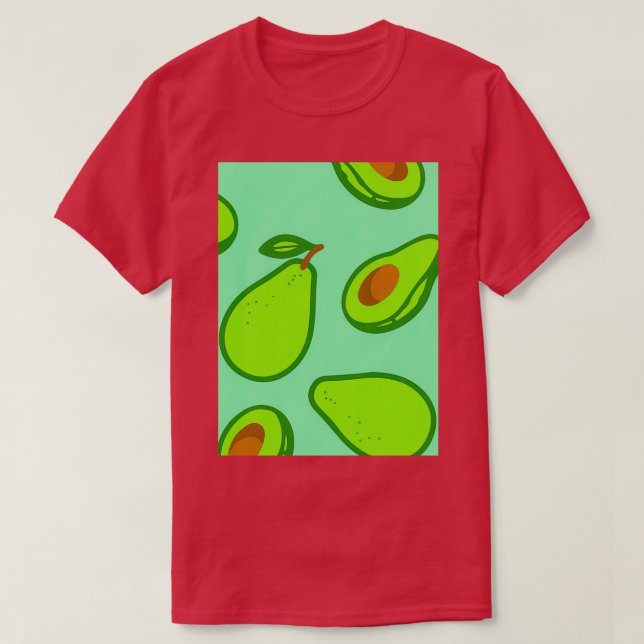Avocado Fashion Beauty Style T-Shirt (Design vorne)