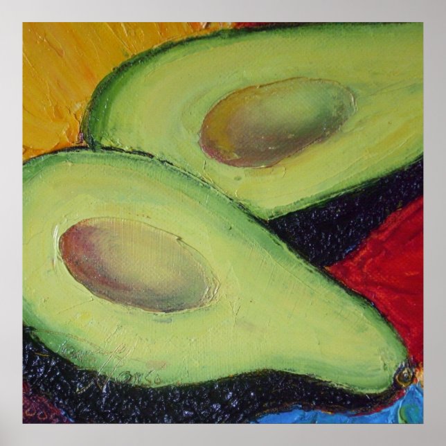 Avocado Fine Art Poster (Vorne)