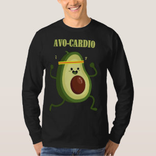 Avocado Fitness Sports Cardio Ernährung Avo - Kart T-Shirt