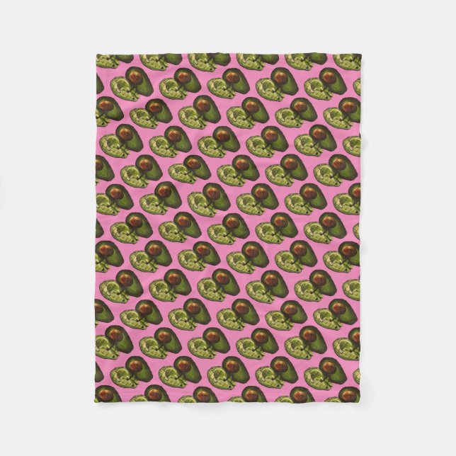 Avocado Fleece Blanket (Vorderseite)