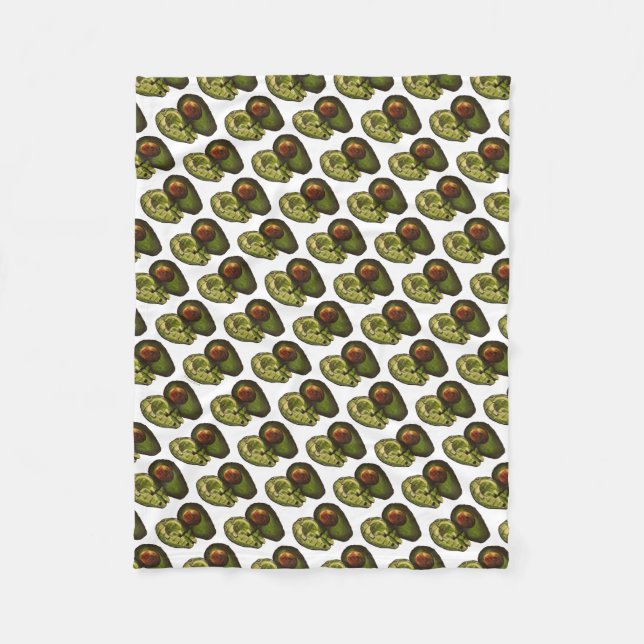 Avocado Fleece Blanket (Vorderseite)