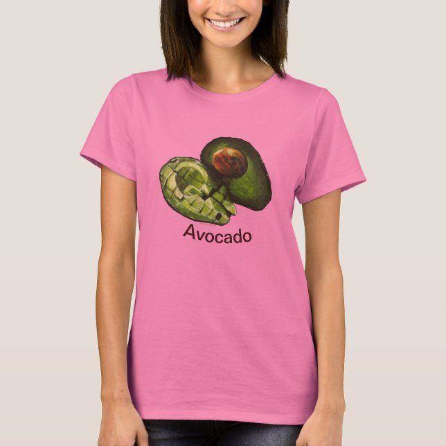 Avocado Frauenschleier T-Shirt (Vorderseite)