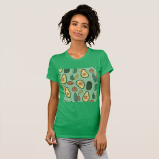 Avocado Freight for Joyful Vibes Green T-Shirt