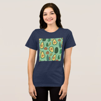 Avocado Freight for Joyful Vibes Green Tri-Blend Shirt