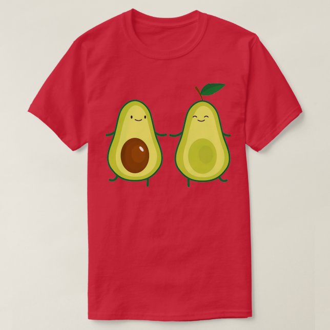 Avocado Freundschaft T-Shirt (Design vorne)