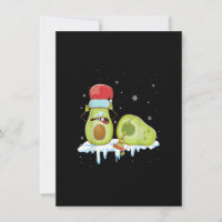 Avocado Frohe Weihnachten Veganer Weihnachtsmann-M