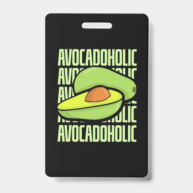 Avocado Frucht Food Ausweis (Vorderseite)