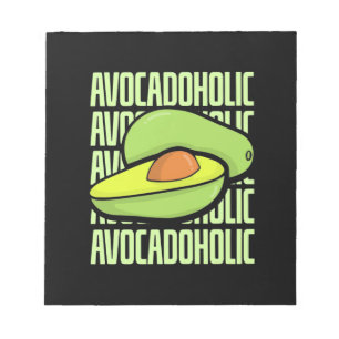 Avocado Frucht Food Notizblock