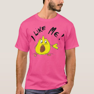 Avocado Frucht Ich mag mich Zitate Geschenk Art T-Shirt