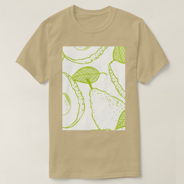 Avocado Frucht Juicy Fruit Colorful Classic TShirt (Design vorne)
