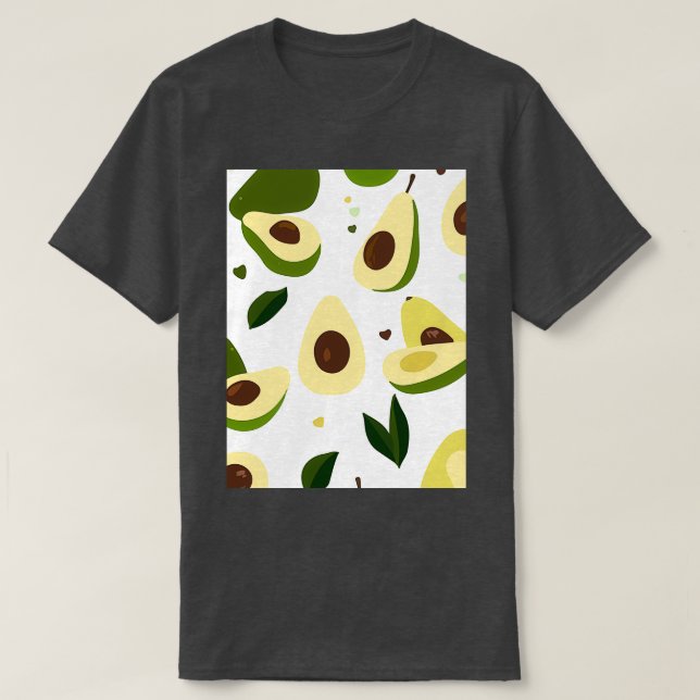Avocado Frucht Sweet Textile T-Shirt (Design vorne)