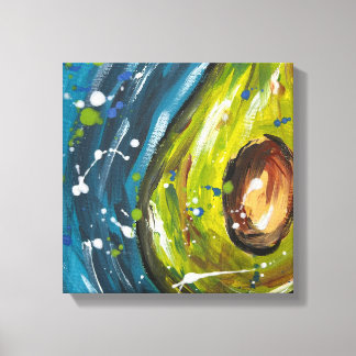 Avocado-Frucht-Wandkunst Leinwanddruck