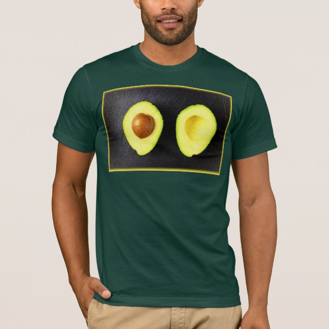 "Avocado Fruit" Niedliches Foto. Jetzt kaufen T-Shirt (Vorderseite)