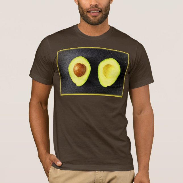 "Avocado Fruit" Niedliches Foto. Jetzt kaufen T-Shirt (Vorderseite)