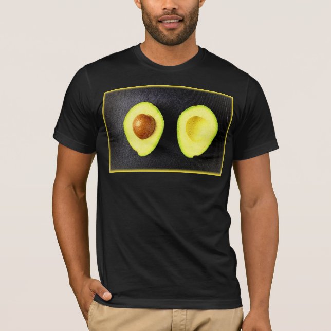 "Avocado Fruit" Niedliches Foto. Jetzt kaufen T-Shirt (Vorderseite)