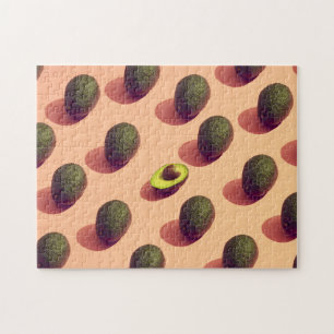 Avocado Fruit Potrait Puzzle