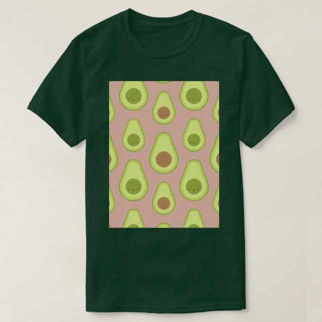 Avocado Fruits T-Shirt (Design vorne)